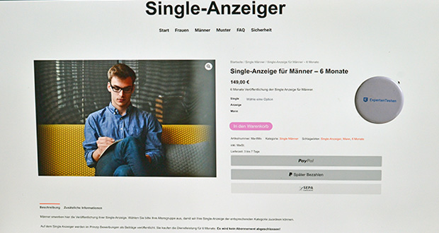 Single-Anzeiger