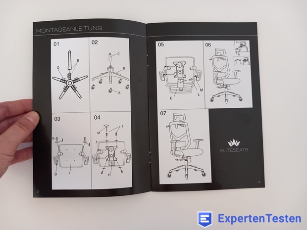 ELITESEATS_Büro Stuhl Ergonomisch Ergonomischer Bürostuhl im akuellen Verbrauchertest