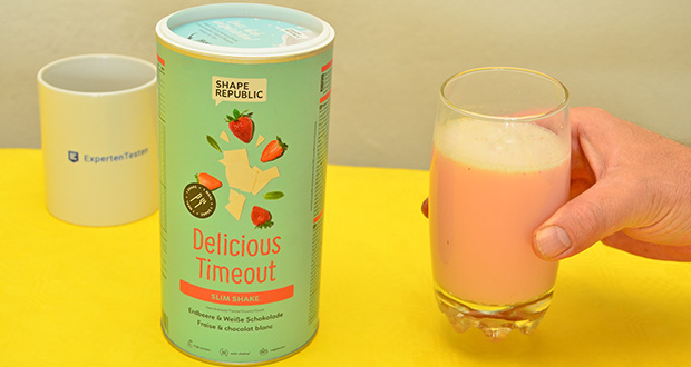 Shape Republic Slim Shake Strawberry White Chocolate