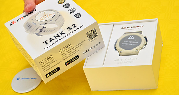Kospet Tank S2 Smartwatch im akuellen Verbrauchertest