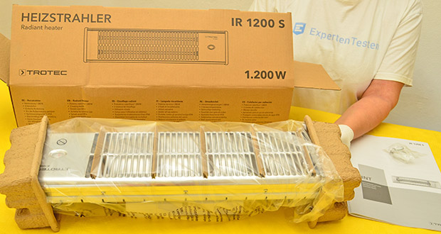 TROTEC Infrarot Heizstrahler IR 1200 S Infrarotstrahler im akuellen Verbrauchertest