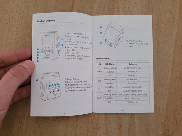 VIOFO_A119M PRO Dashcam