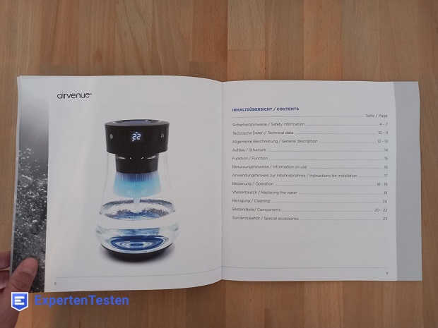 Luftwäscher Pro-Aqua_Airvenue Test Pro-Aqua_Airvenue Luftwäscher im neuesten Praxistest
