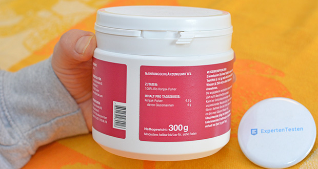effective nature Konjak Pulver Appetitzügler im akuellen Verbrauchertest