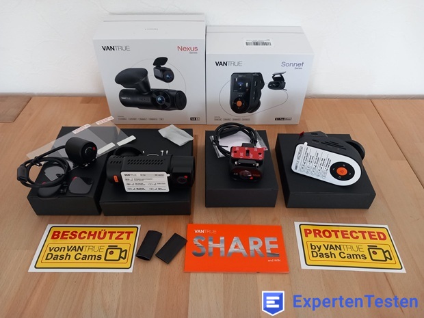 Vantrue N4S & S1 PRO MAX