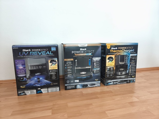 Shark_ PowerDetect UV Reveal, ThermaCharged PowerDetect & PowerDetect NeverTouch