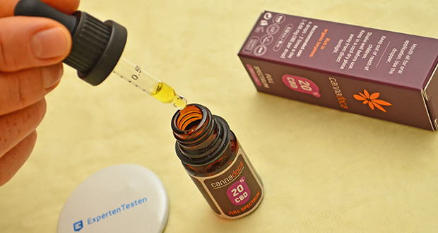 Cannadoca Vollspektrum 20% CBD Öl 20% im akuellen Verbrauchertest