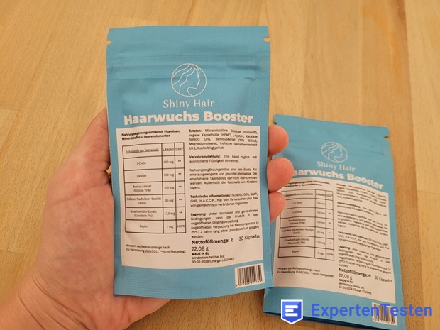 ShinyHair_Haarwuchsbooster Haarkapsel im akuellen Verbrauchertest