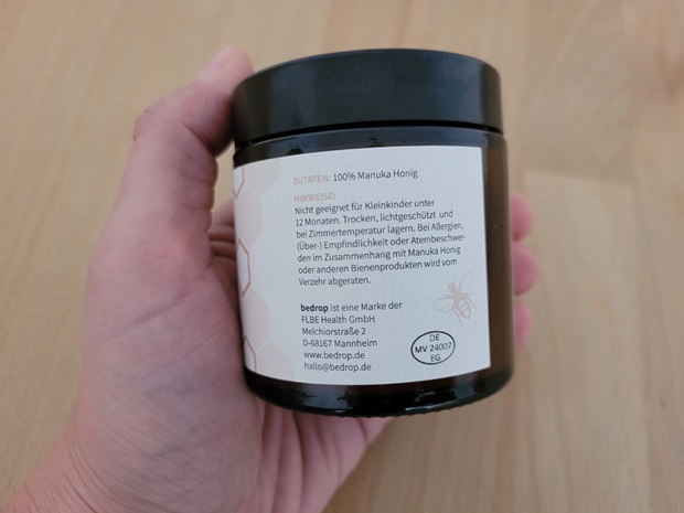 Bedrop_Manuka Honig MGO 500+