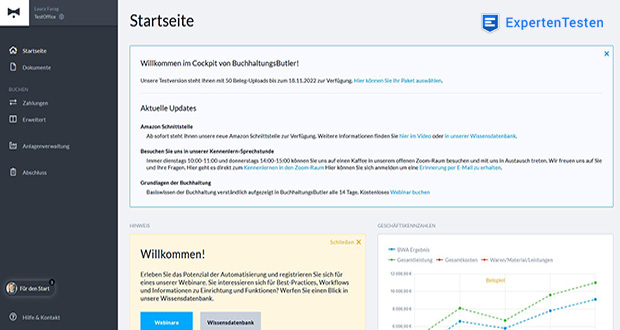 BuchhaltungsButler Buchhaltungssoftware im akuellen Verbrauchertest