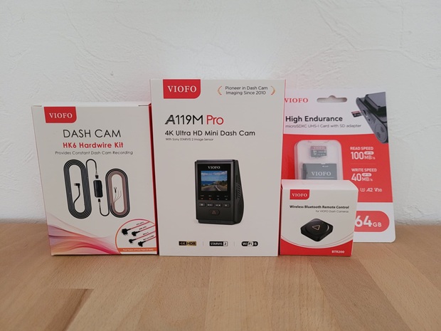 VIOFO_A119M PRO Dashcam Dashcam im akuellen Verbrauchertest