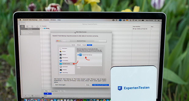 EaseUS TodoBackup Backup Software im akuellen Verbrauchertest