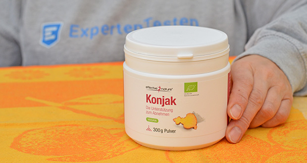 effective nature Konjak Pulver Appetitzügler im akuellen Verbrauchertest