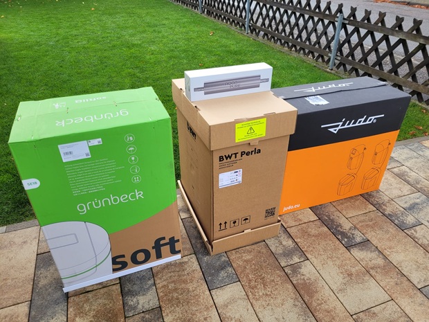 Wasserenthärtungsanlagen