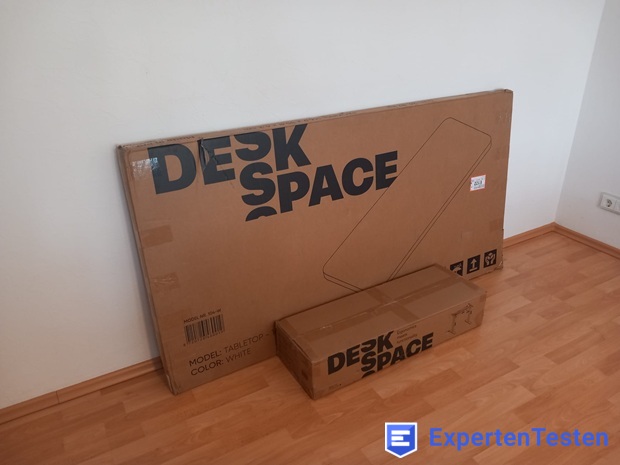 DESKSPACE_PRO Höhenverstellbarer Schreibtisch in der neuesten Teststrecke