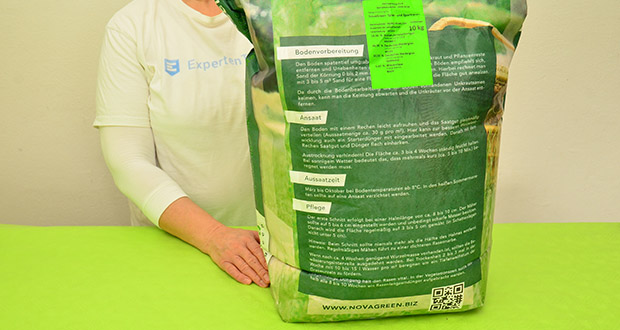 NovaGreen Rasensamen im akuellen Verbrauchertest