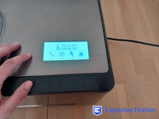 KLAMER 2-in-1 Eismaschine & Joghurtbereiter 2 L