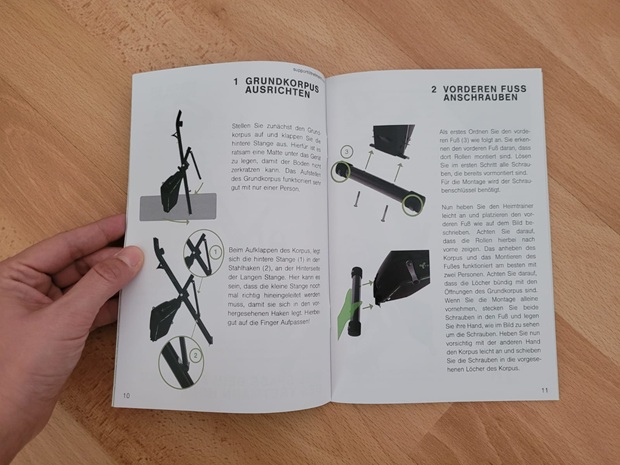 Tretmann_ HOME klappbarer Heimtrainer