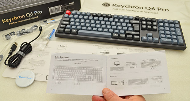 Keychron Q6 Pro Mechanische Tastatur im akuellen Verbrauchertest