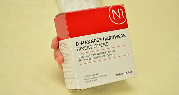 Effektive Lösung für Harnwegsinfekte: N1 D-Mannose Direkt-Sticks